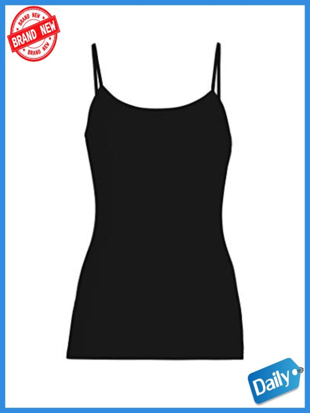 Merino Wool Camisole Tank Top Adjustable Straps Sleeveless Base Layer